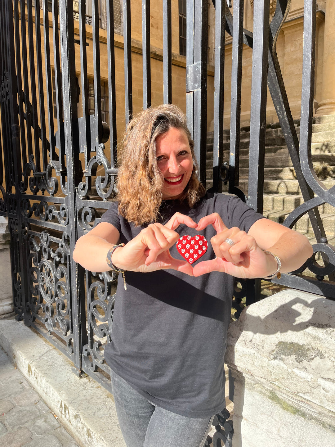 T-shirt Còr d’Amor ♥️ T-shirt cœur coton bio fabriqué en France