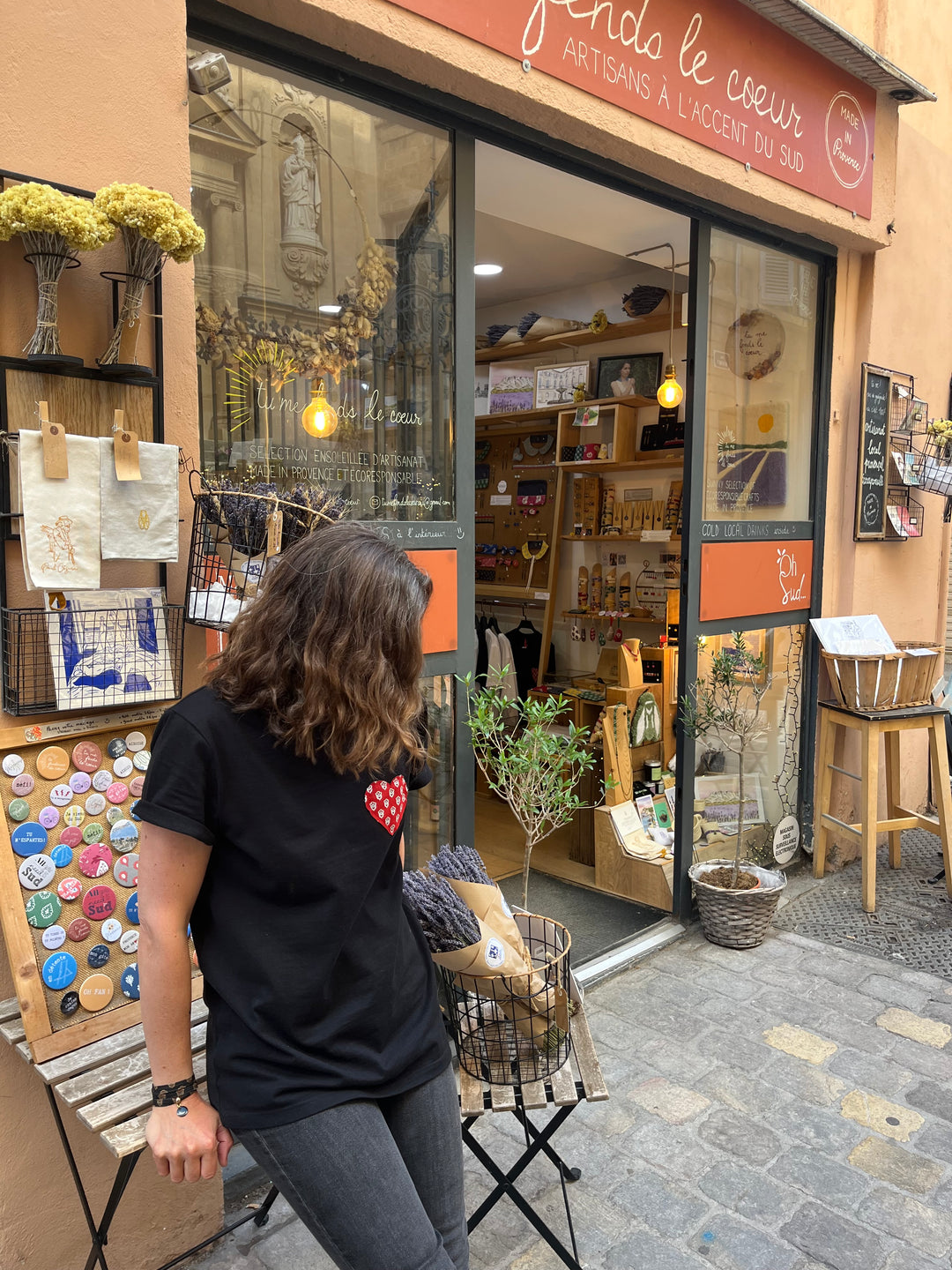 T-shirt Còr d’Amor ♥️ T-shirt cœur coton bio fabriqué en France
