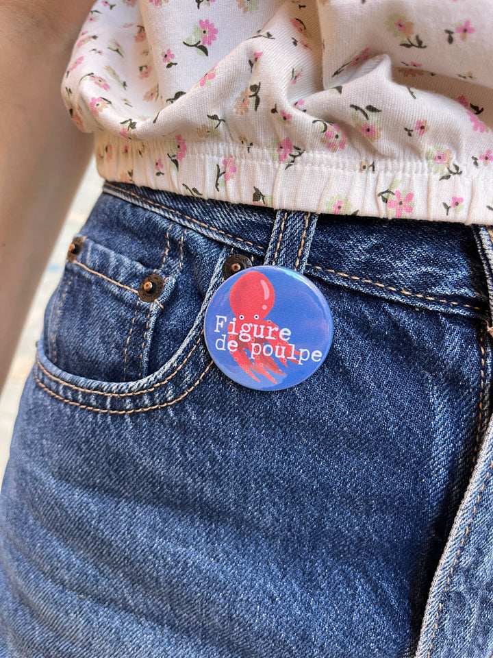 Badge Figure de poulpe