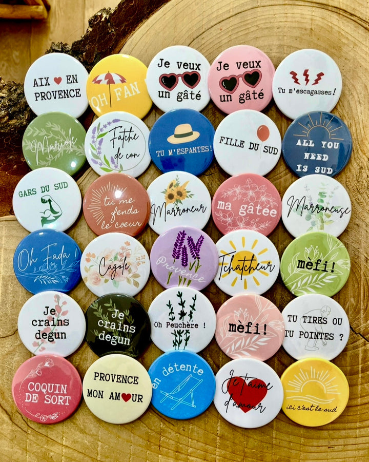 Décapsuleur aimanté expressions provençales