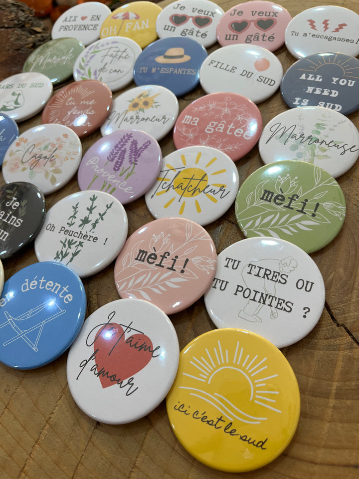 Décapsuleur aimanté expressions provençales