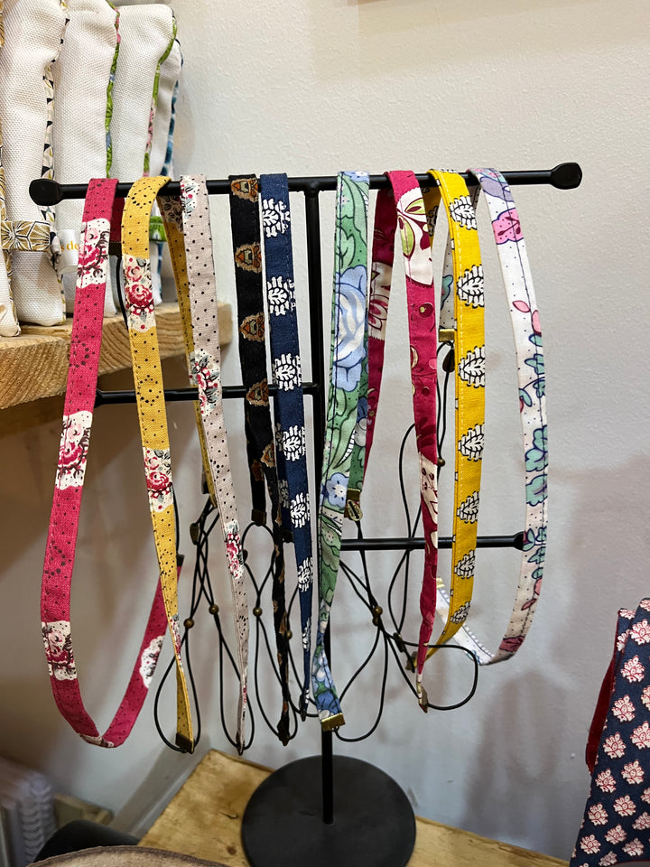 Headband fin noir marron l’Eyraguais