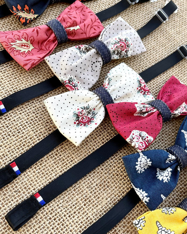 noeuds papillon provençaux fabriqués à Aix-en-Provence