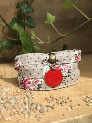 Bracelet tissu, bracelet liberty