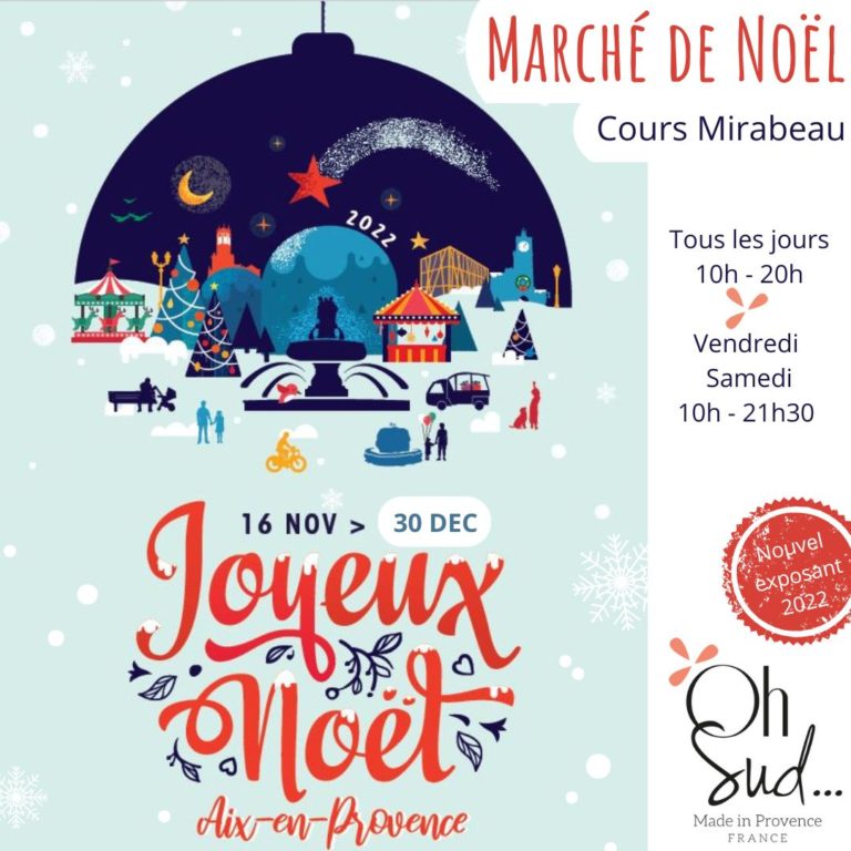 Marché de Noël à Aix-en-Provence